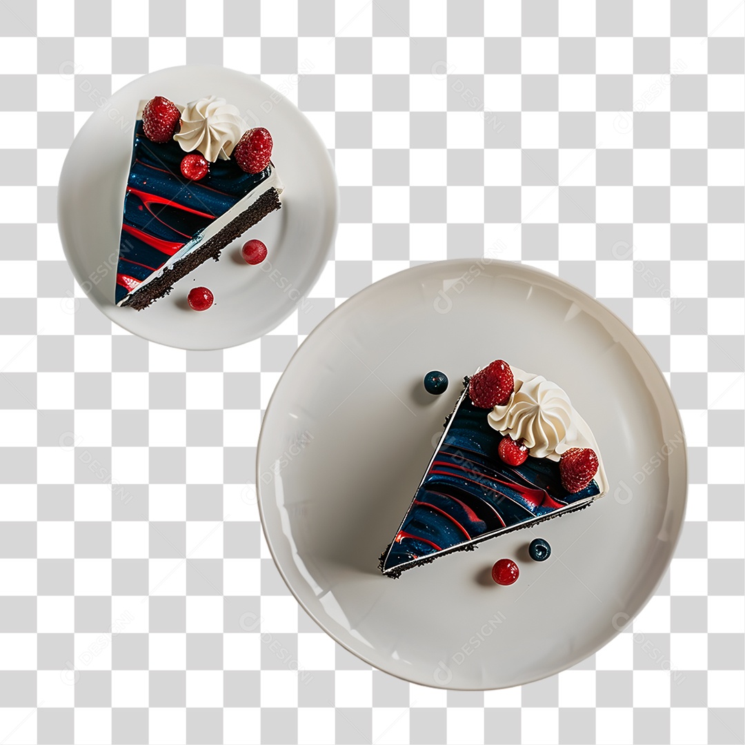 Fatia de Bolo PNG Transparente