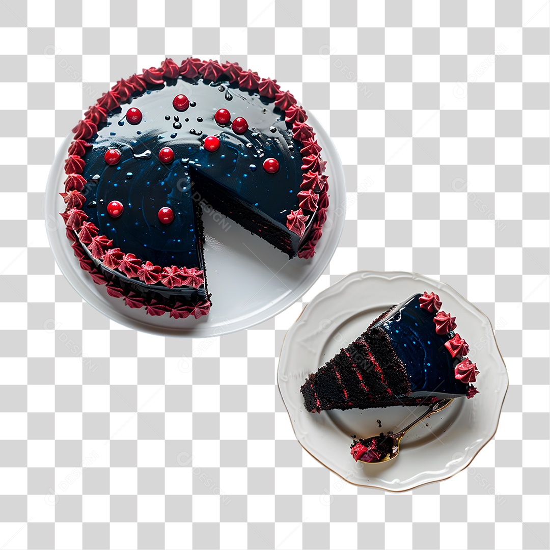 Fatia de Bolo PNG Transparente