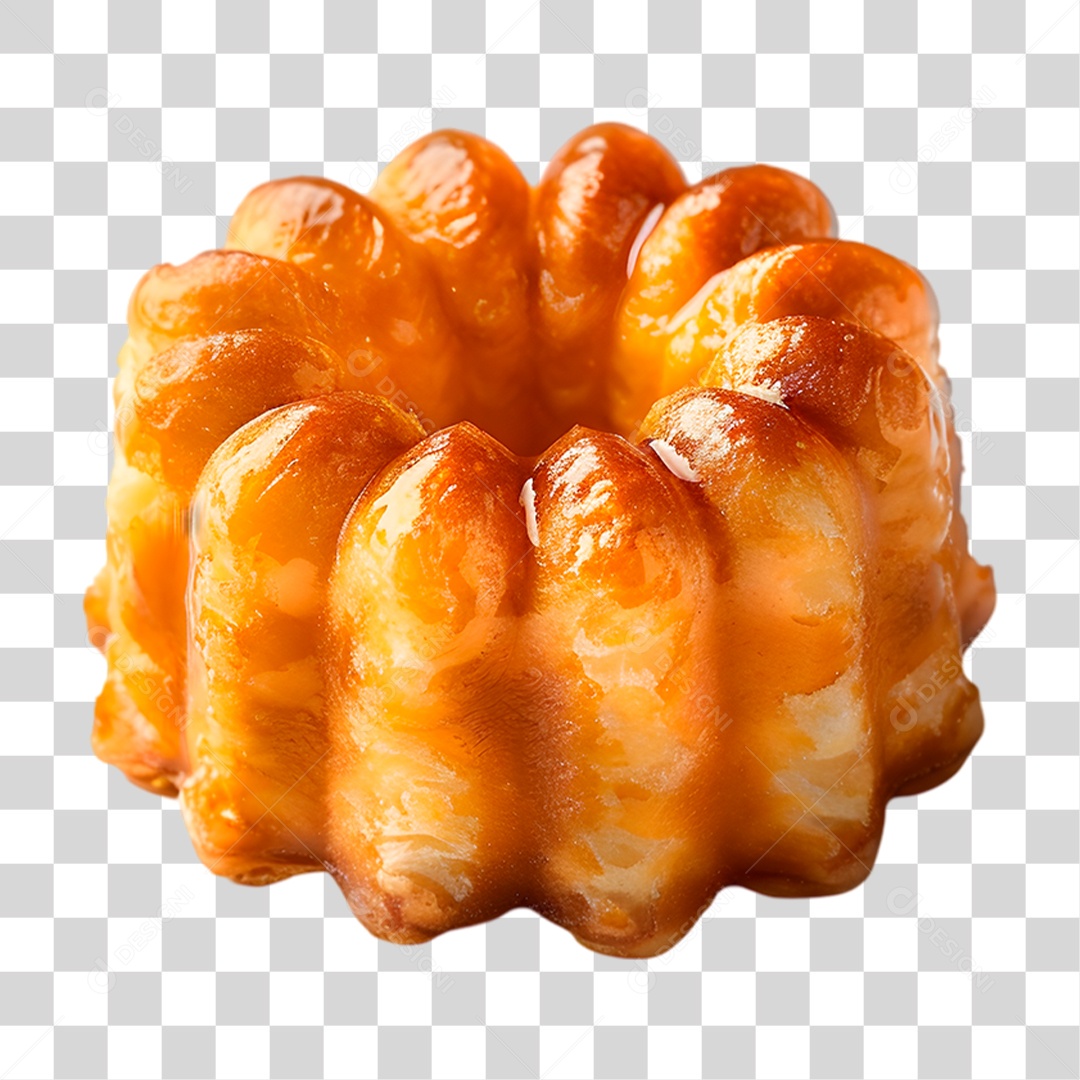 Bolo Bundt PNG Transparente