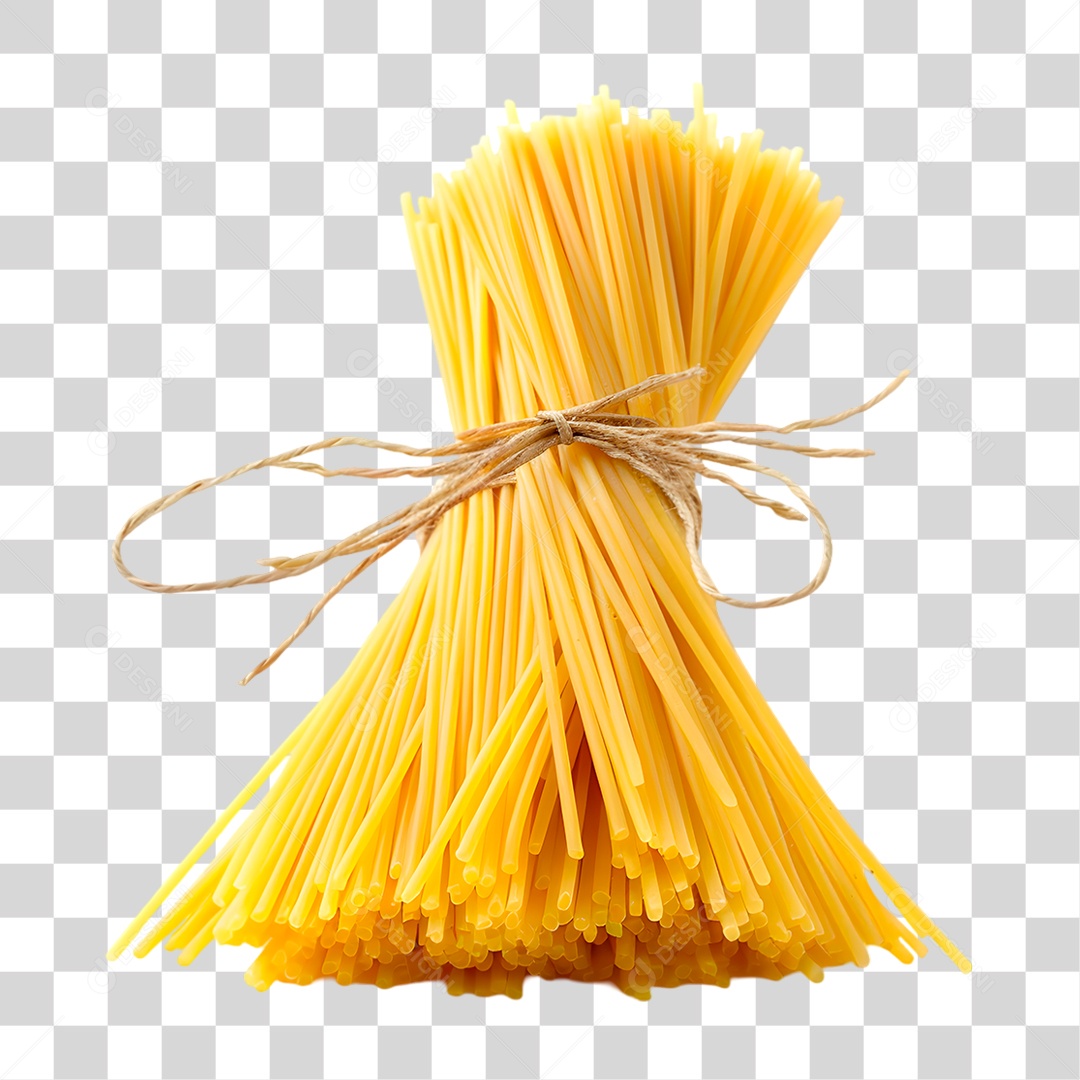 Espaguete Cru PNG Transparente