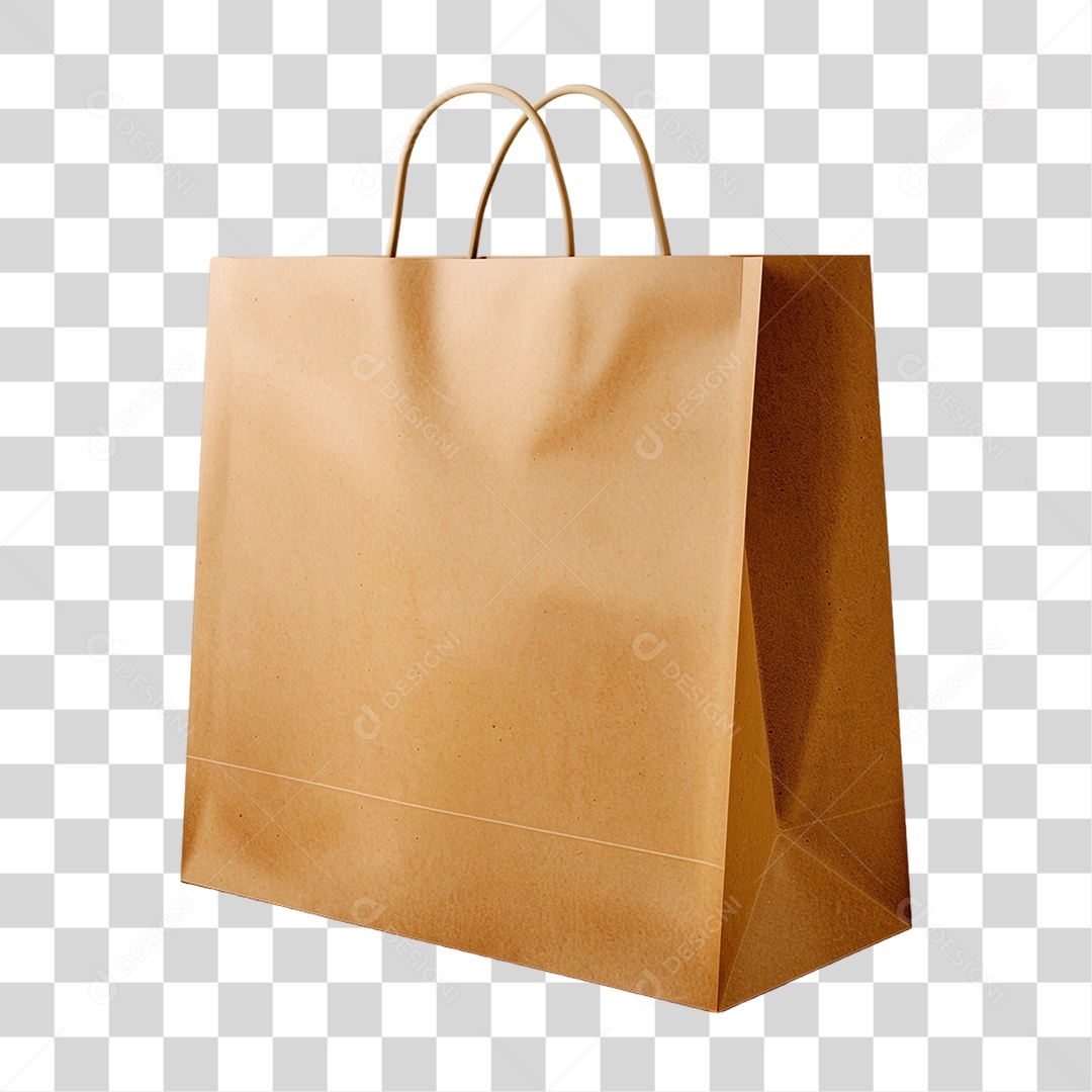 Sacola de Papel PNG Transparente