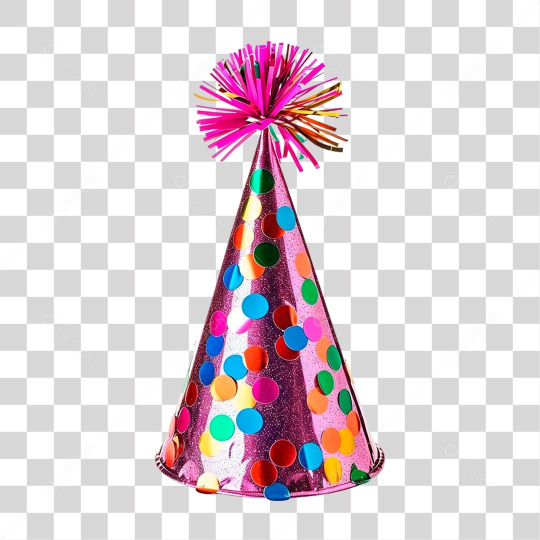 Chapéu de Aniversário Infantil PNG Transparente