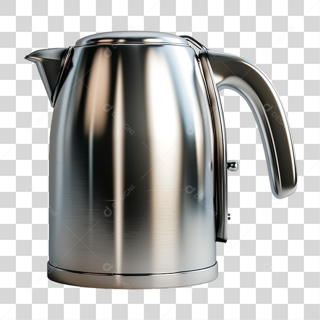 Chaleira de Aço PNG Transparente