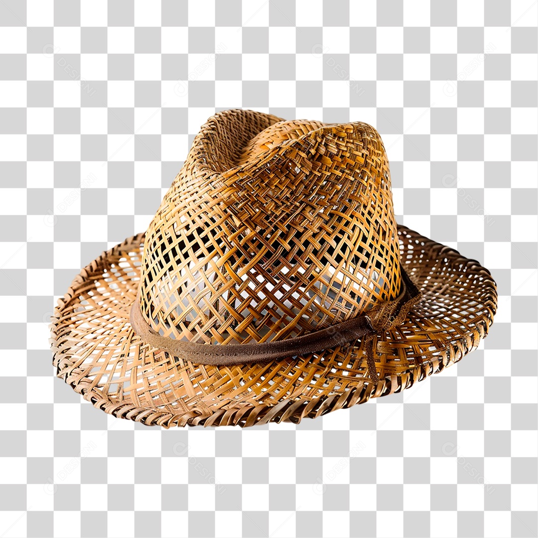 Chapéu de Palha PNG Transparente
