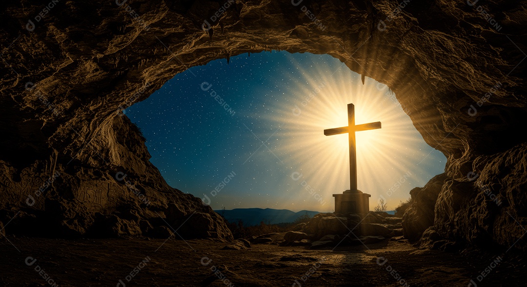 Páscoa religiosa ressurreição de cristo