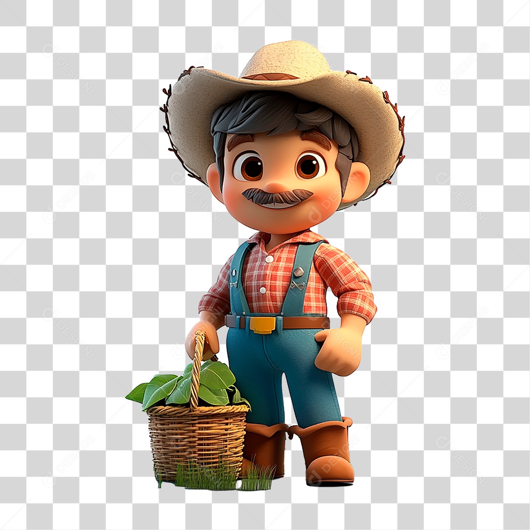 Fazendeiro PNG Transparente