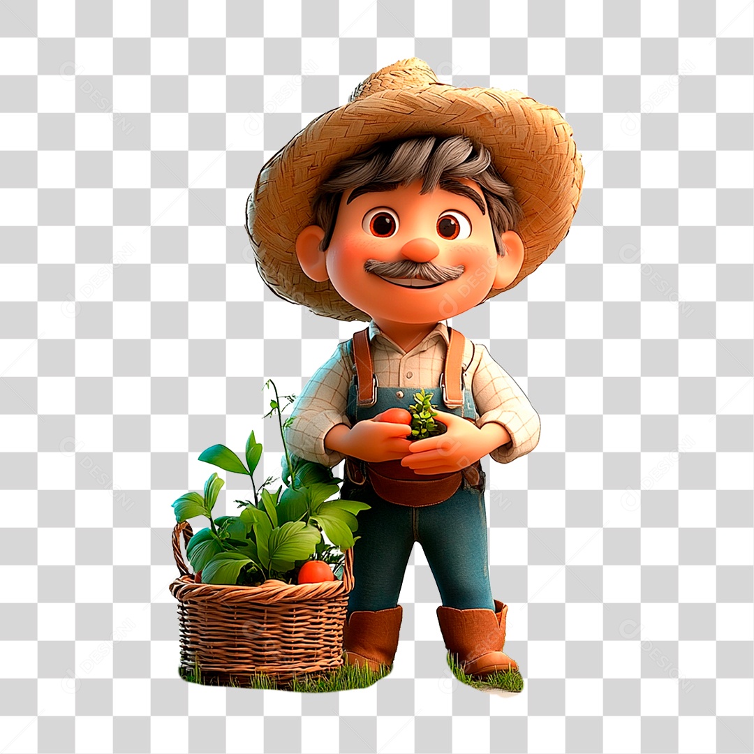 Fazendeiro PNG Transparente