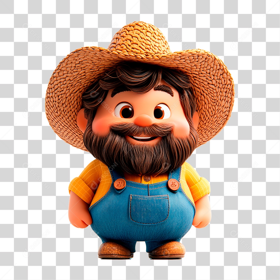 Fazendeiro PNG Transparente