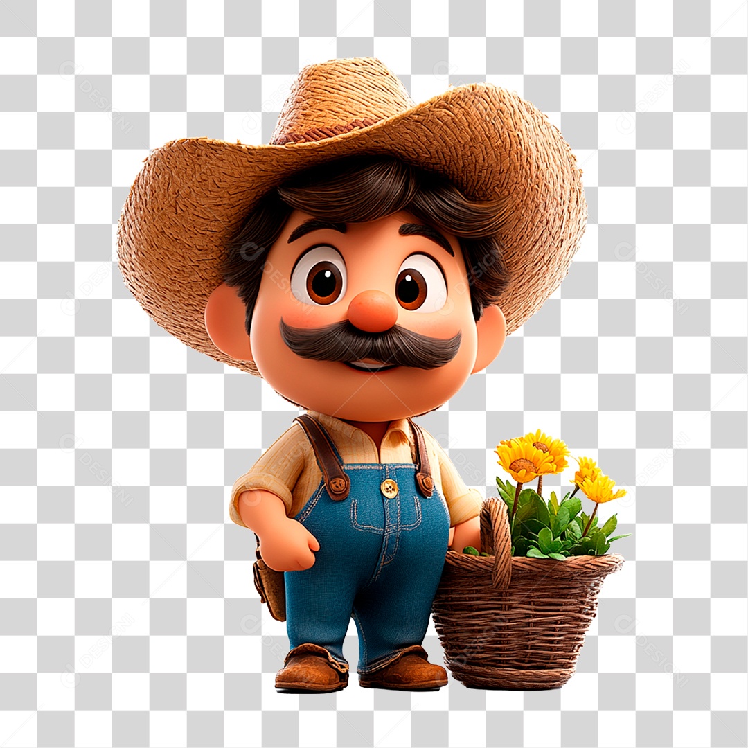 Fazendeiro PNG Transparente