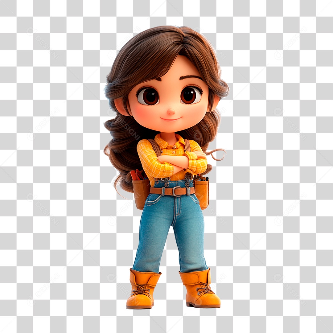 Fazendeira PNG Transparente