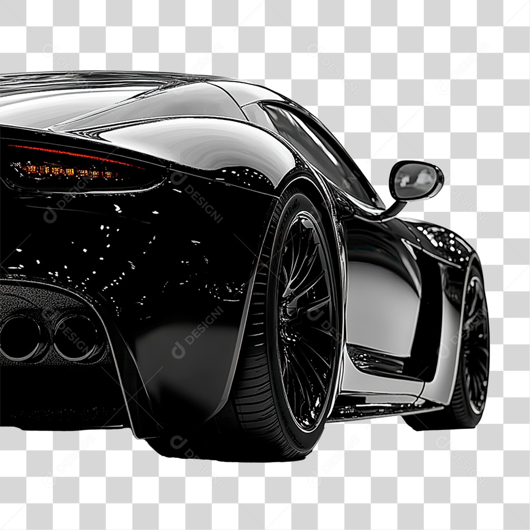 Carro Preto PNG Transparente