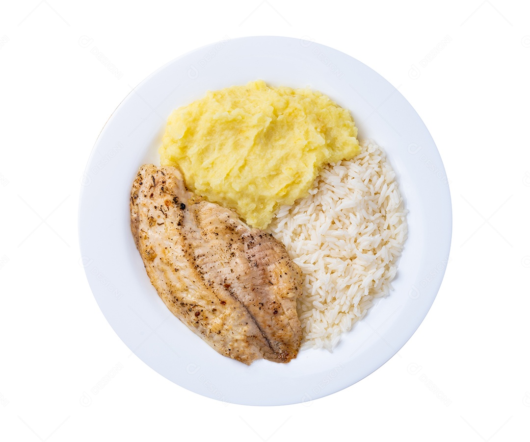 Prato de Tilapia Grelhada Pure