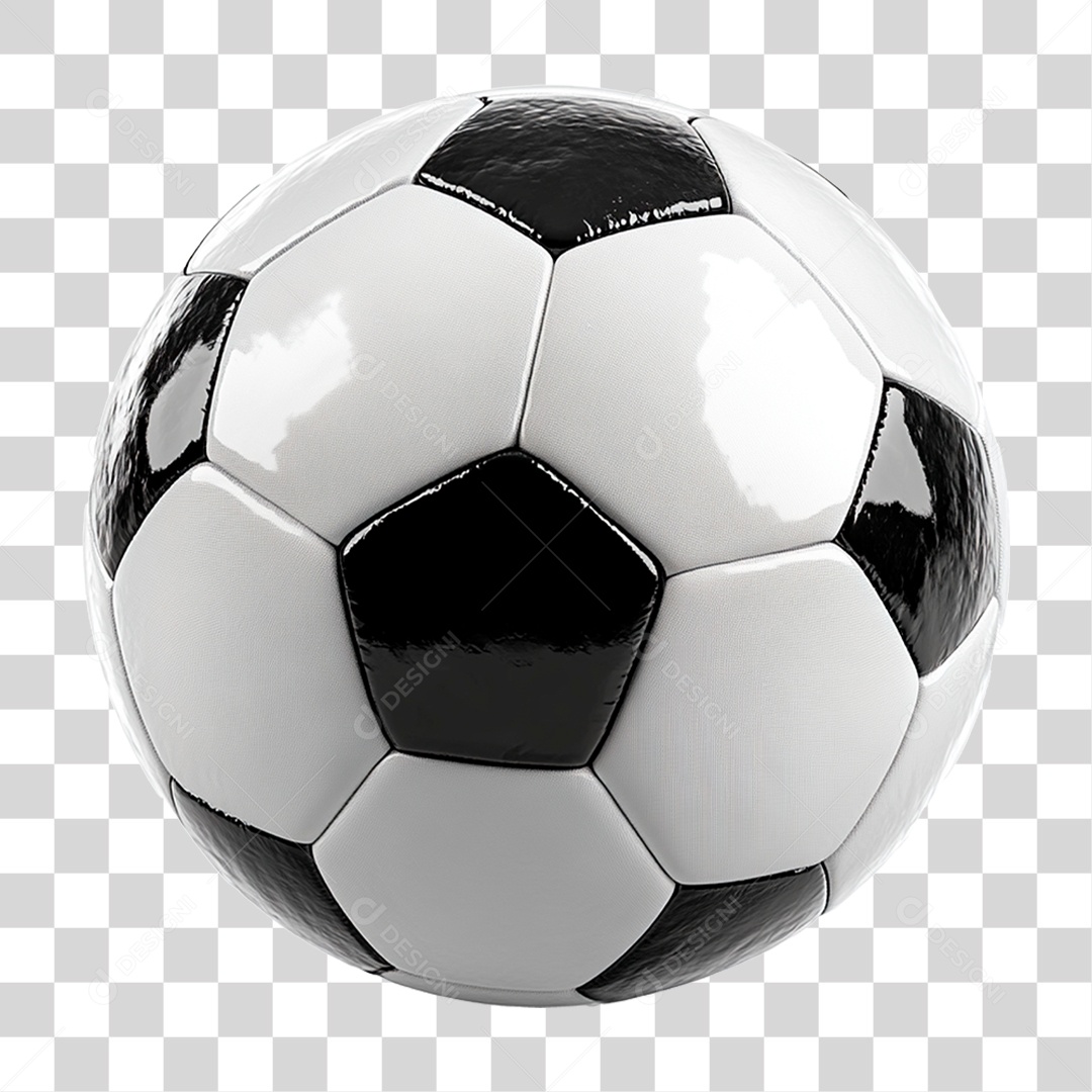 Bola de Futebol PNG Transparente