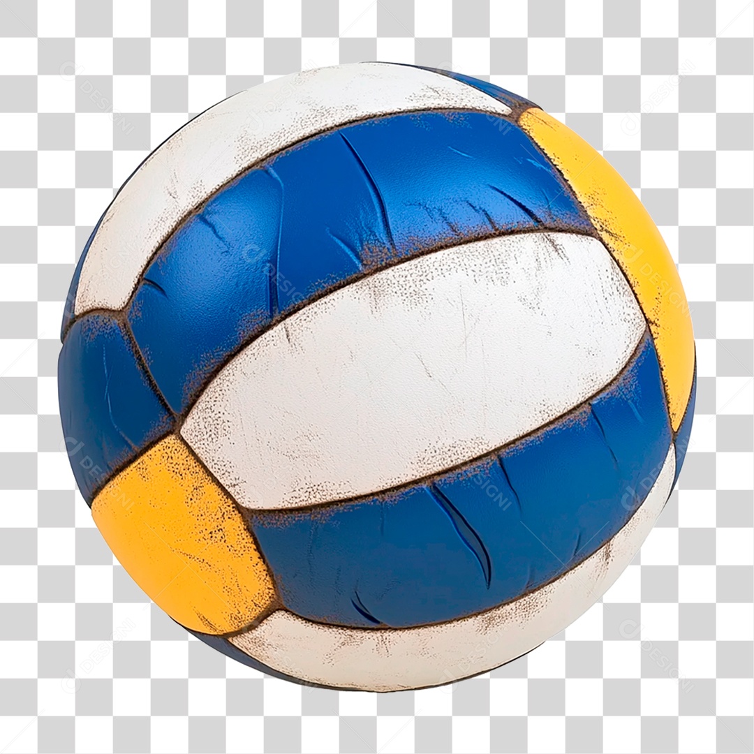 Bola de Vôlei PNG Transparente