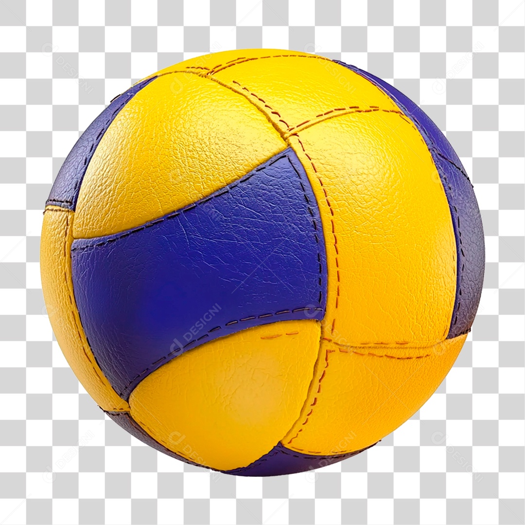 Bola de Vôlei PNG Transparente