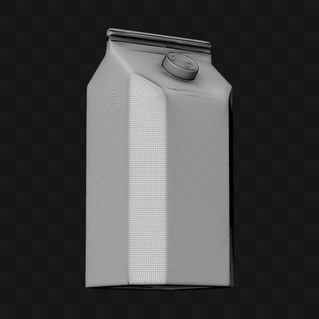 Caixa de Suco - Modelo 3D