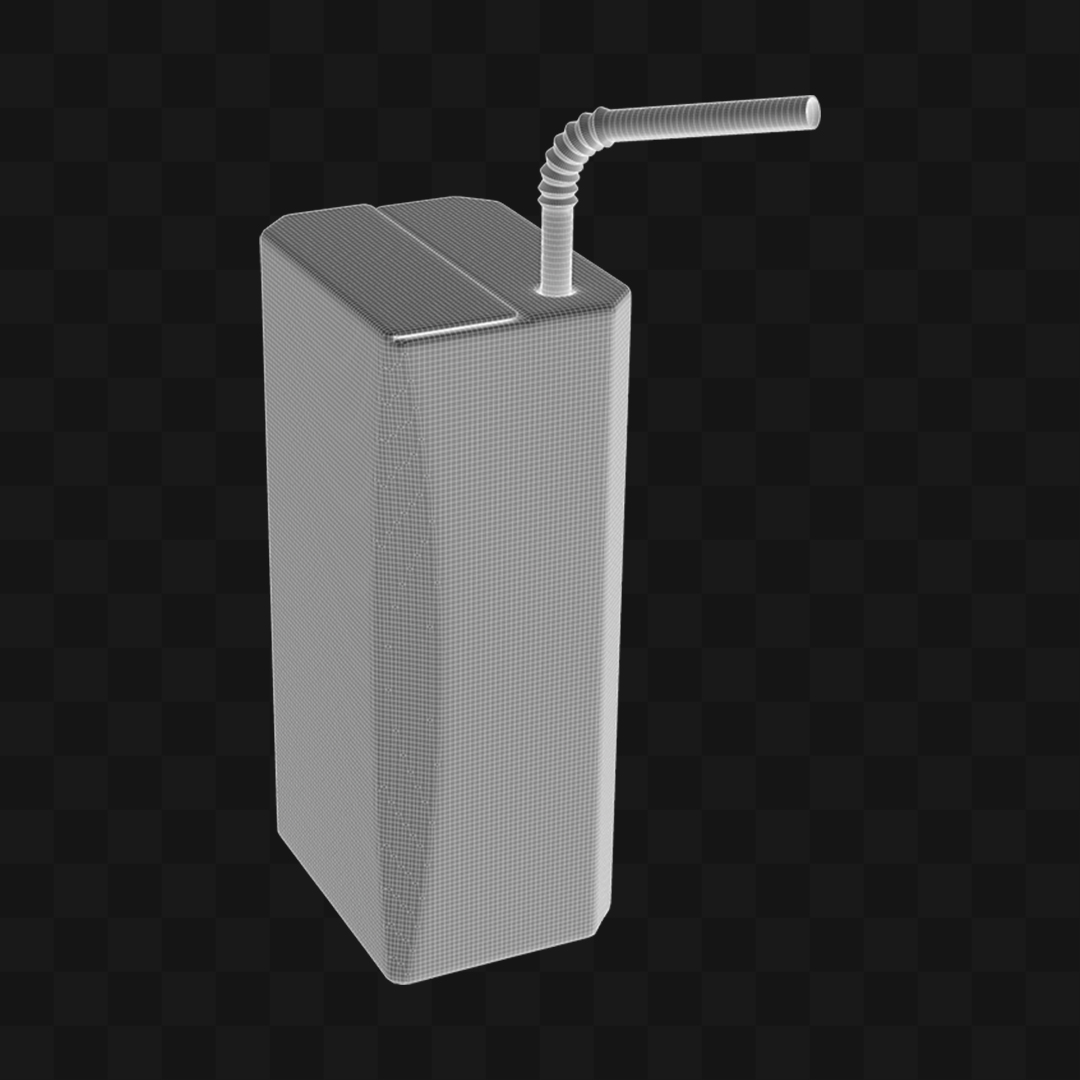 Caixa de Suco - Modelo 3D