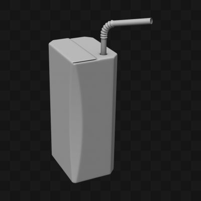 Caixa de Suco - Modelo 3D