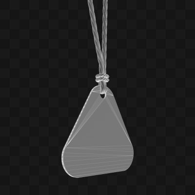 Etiqueta Papelão - Modelo 3D