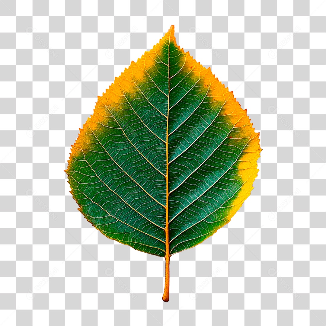 Folha Verde PNG Transparente