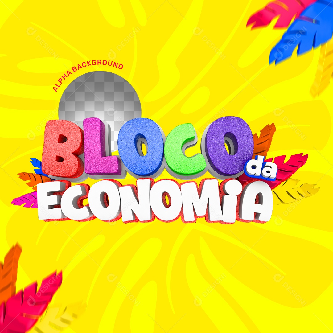 Folia da Ofertas Selo 3D Para Composição PSD