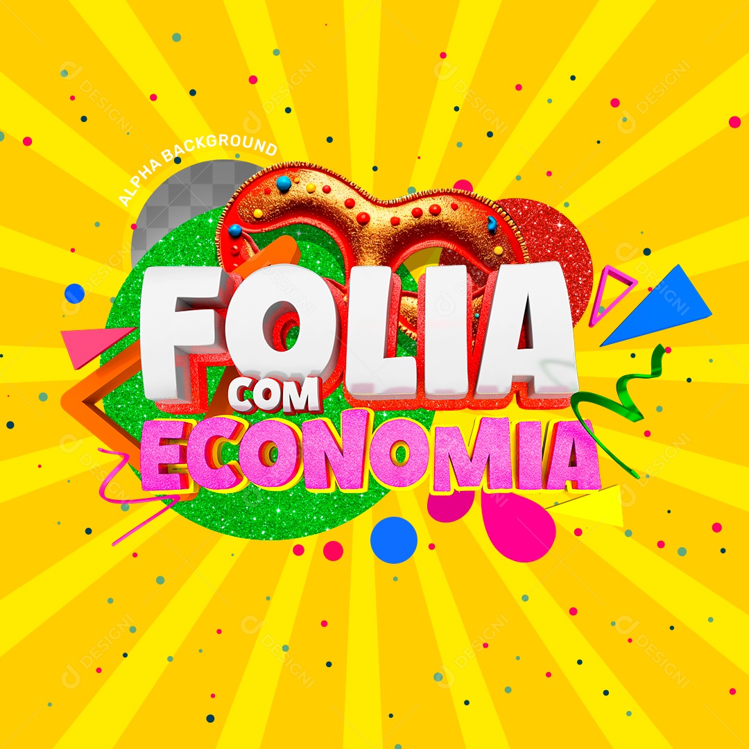 Folia de Ofertas Selo 3D Para Composição PSD