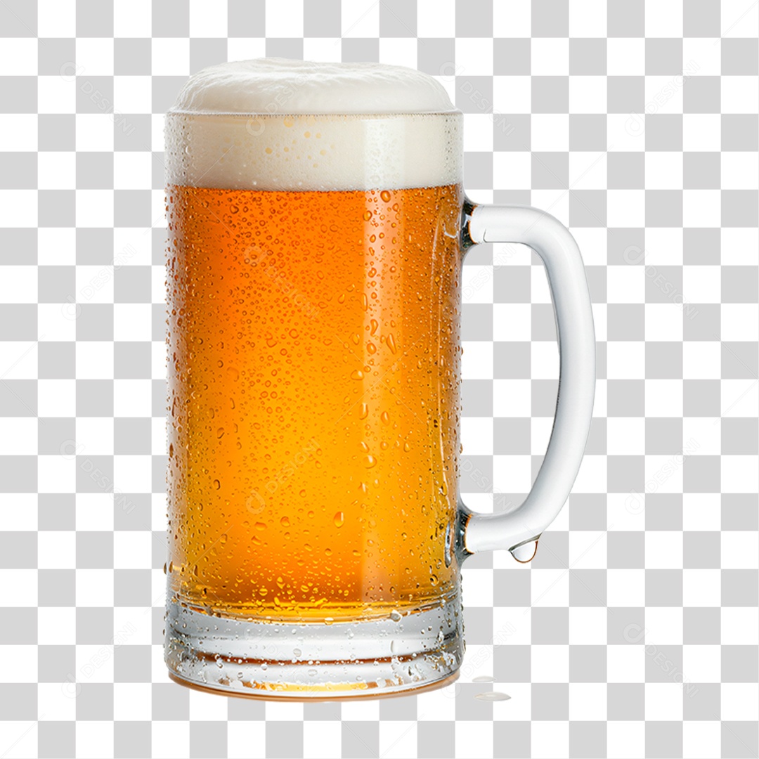 Caneca de Chopp PNG Transparente