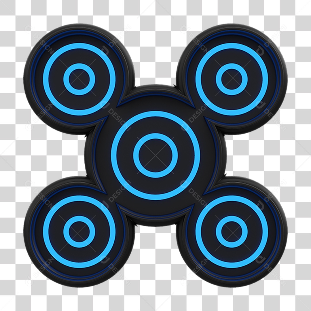 Kit Painel de Metal PNG Transparente