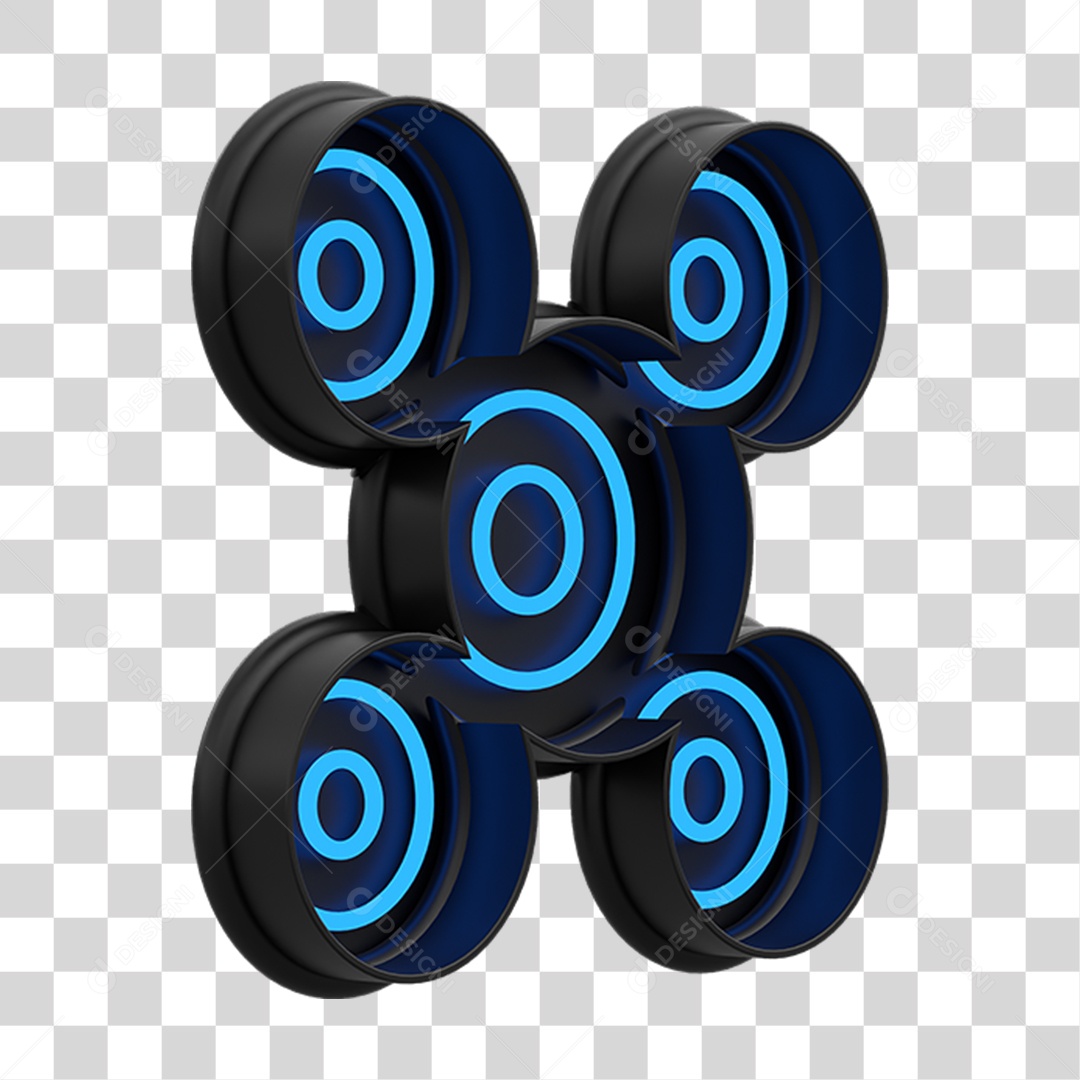 Kit Painel de Metal PNG Transparente