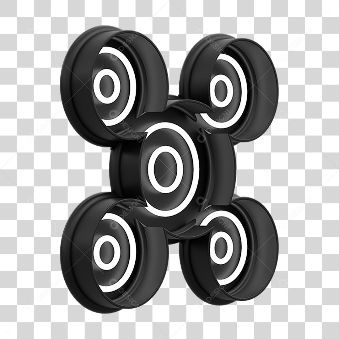 Kit Painel de Metal PNG Transparente