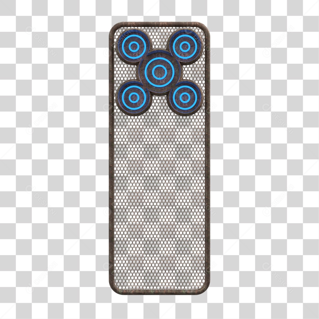 Kit Painel de Metal PNG Transparente