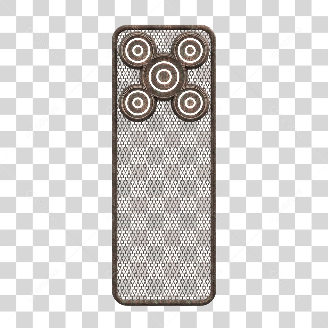 Kit Painel de Metal PNG Transparente