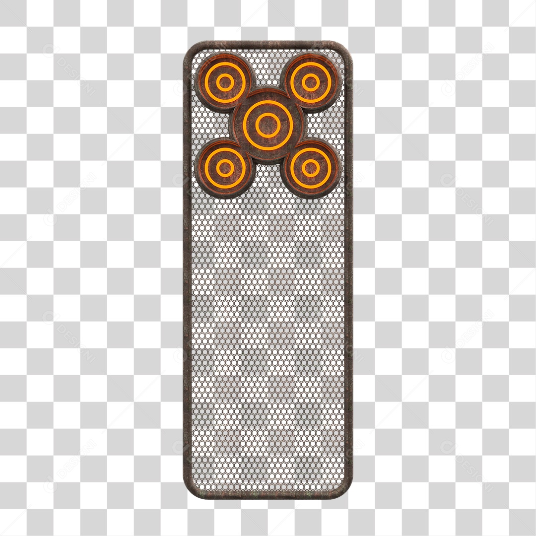 Kit Painel de Metal PNG Transparente