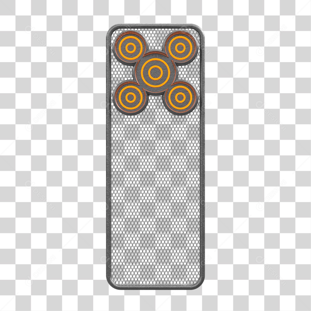 Kit Painel de Metal PNG Transparente