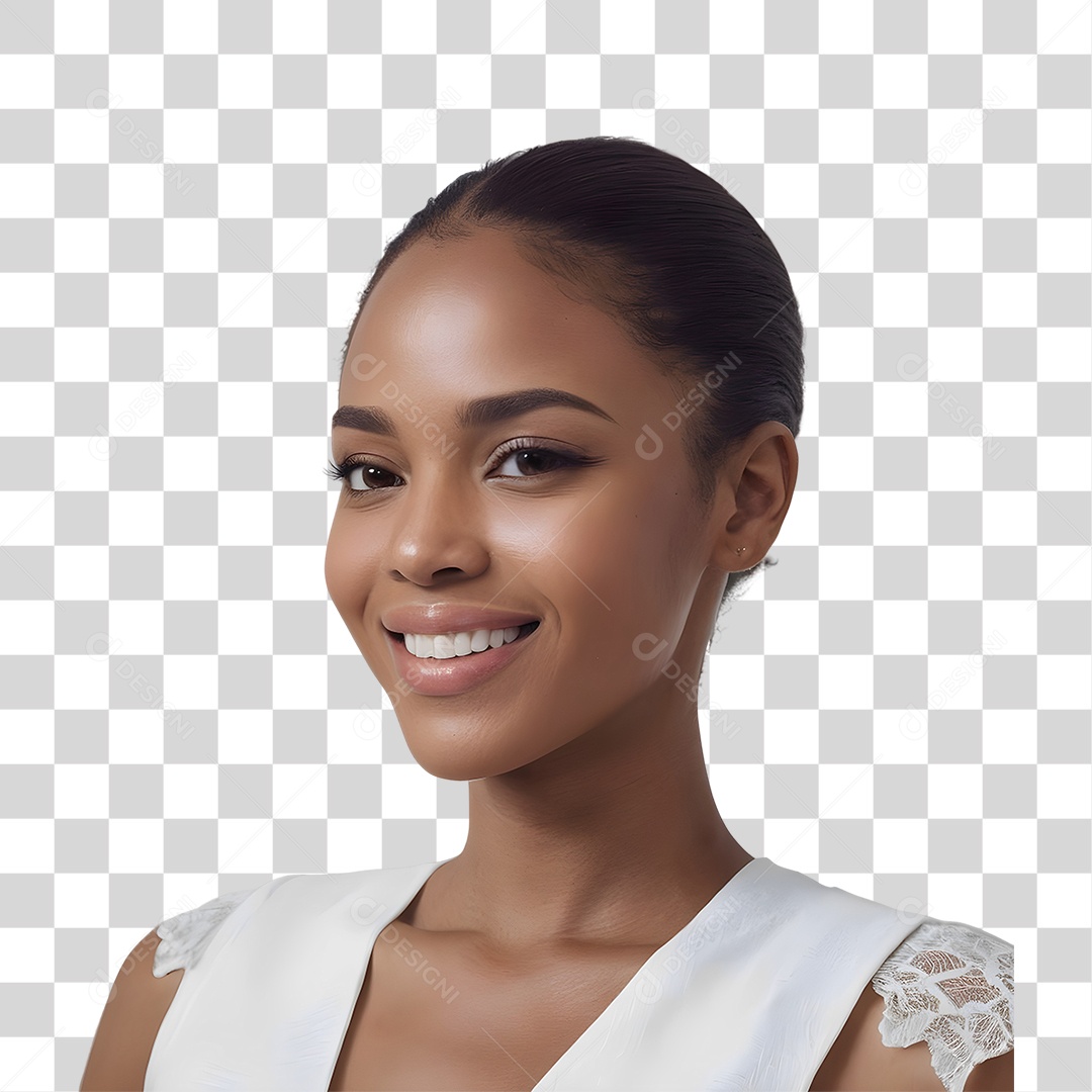 Mulher Modelo Dia da Mulher PNG Transparente