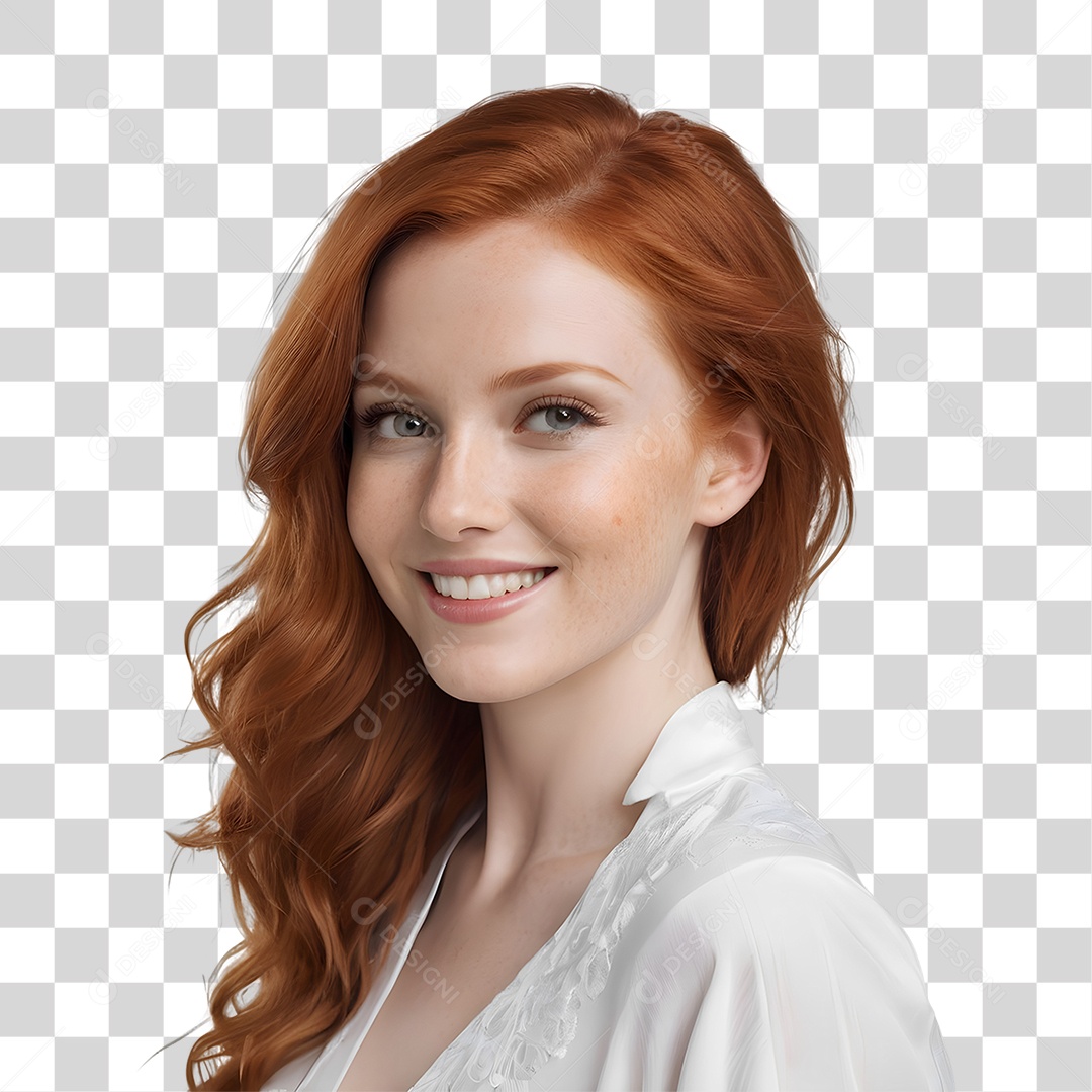 Mulher Modelo Dia da Mulher PNG Transparente