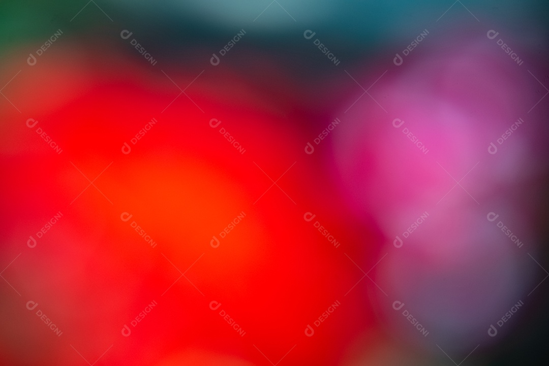 Papel de parede artístico desfocado e colorido