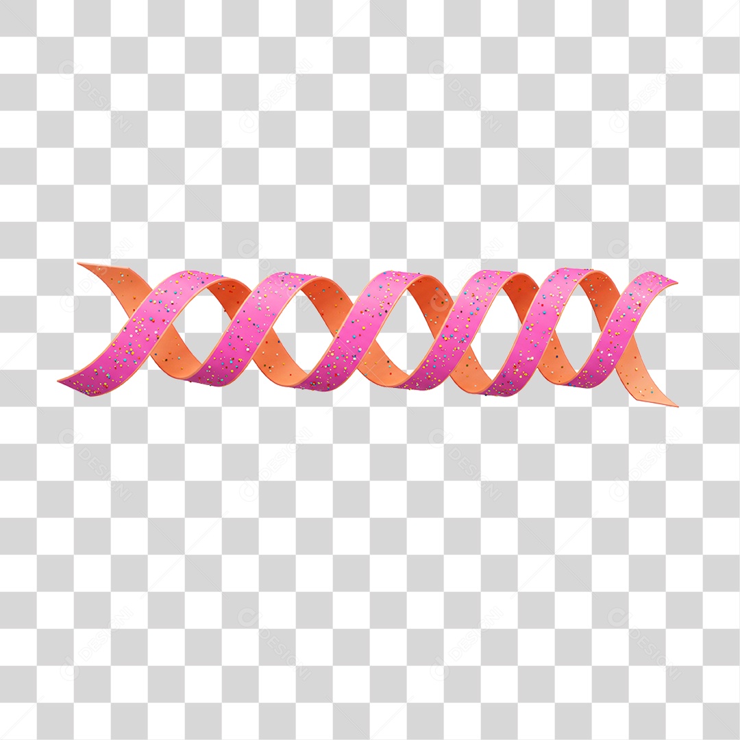 Fita de Carnaval PNG Transparente