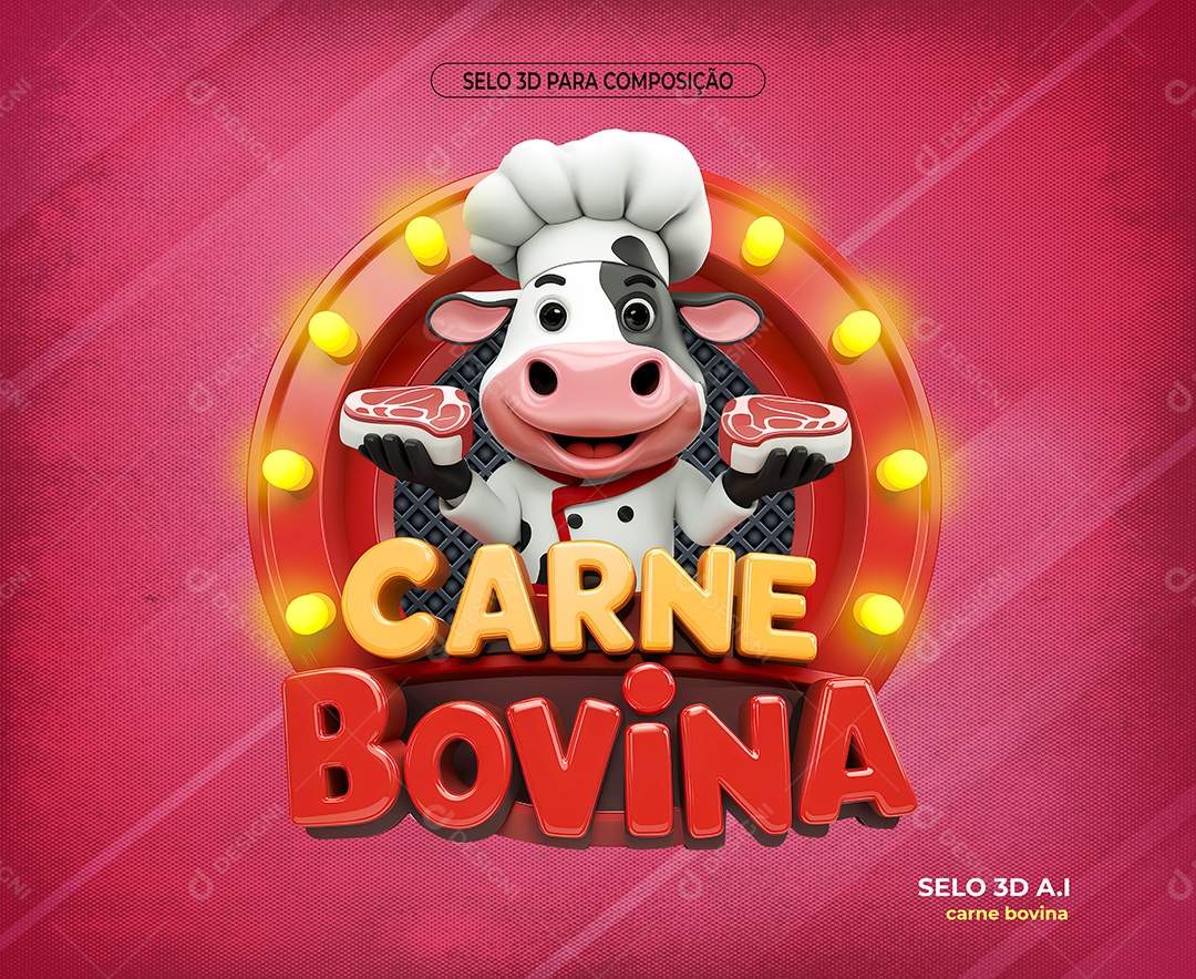 Açougue Carne Bovina Fraldinha Social Media PSD Editável