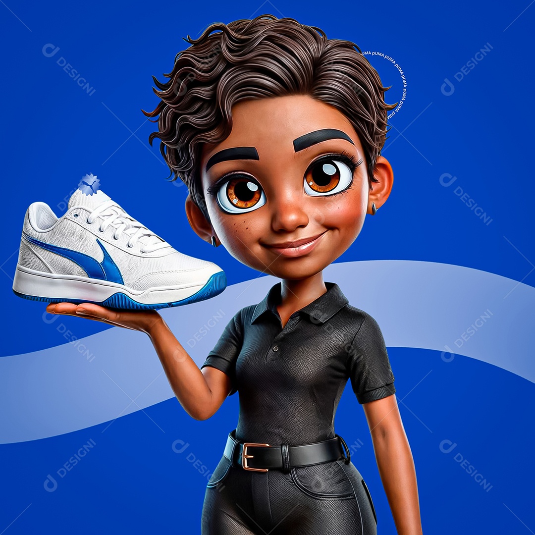 Black Friday Tênis Puma Social Media PSD Editável