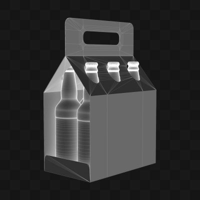 Caixa de Bebidas - Modelo 3D