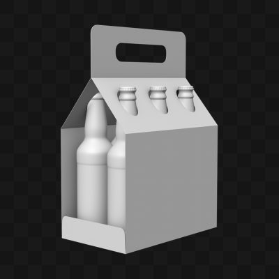 Caixa de Bebidas - Modelo 3D