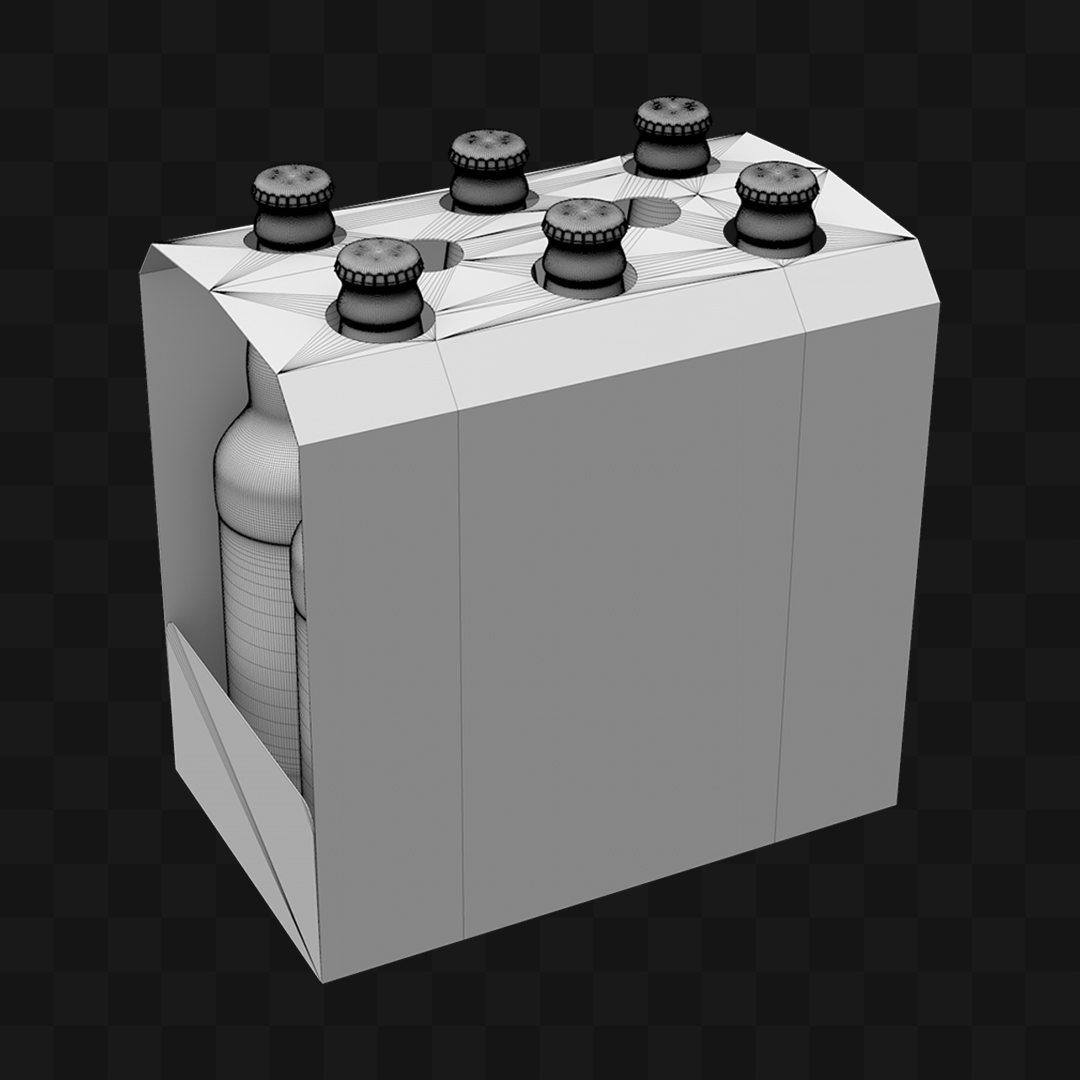Caixa de Bebidas - Modelo 3D