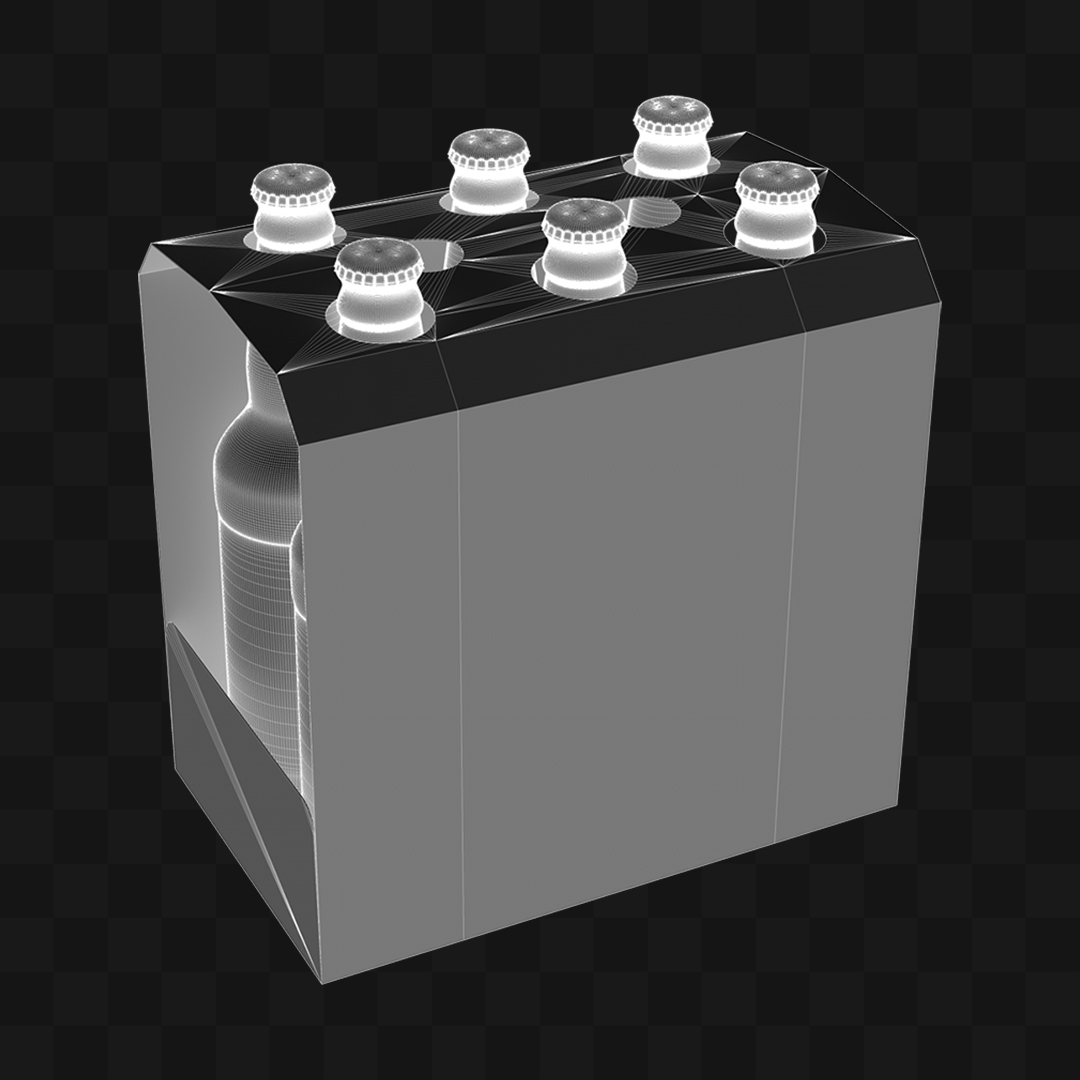 Caixa de Bebidas - Modelo 3D