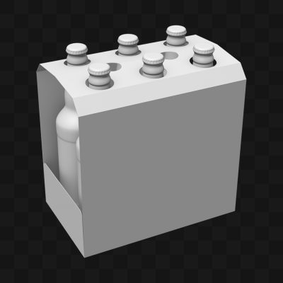 Caixa de Bebidas - Modelo 3D