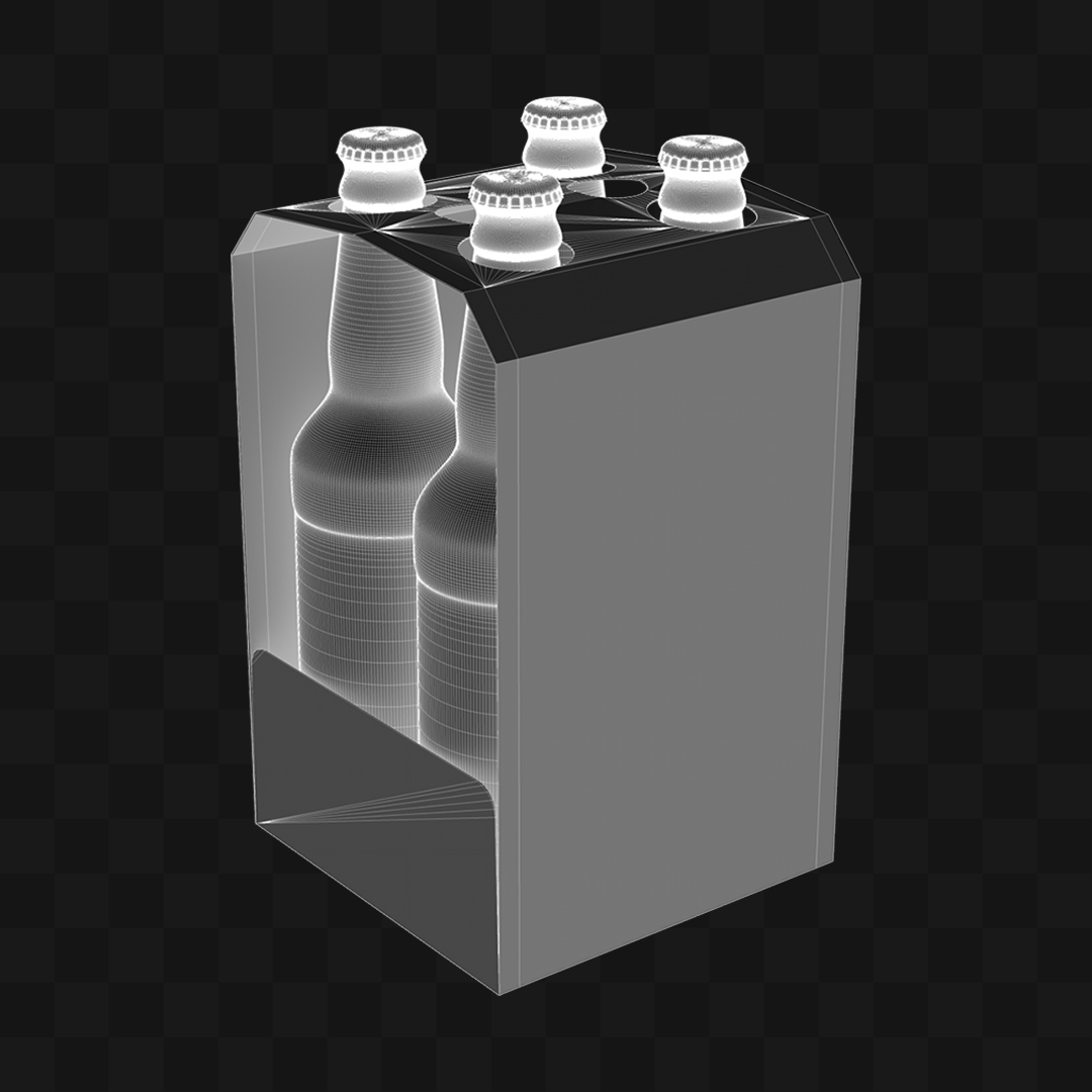 Caixa de Bebidas - Modelo 3D