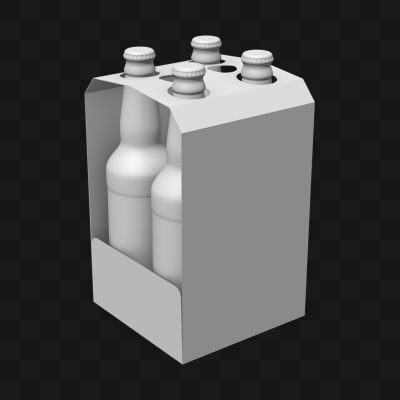 Caixa de Bebidas - Modelo 3D