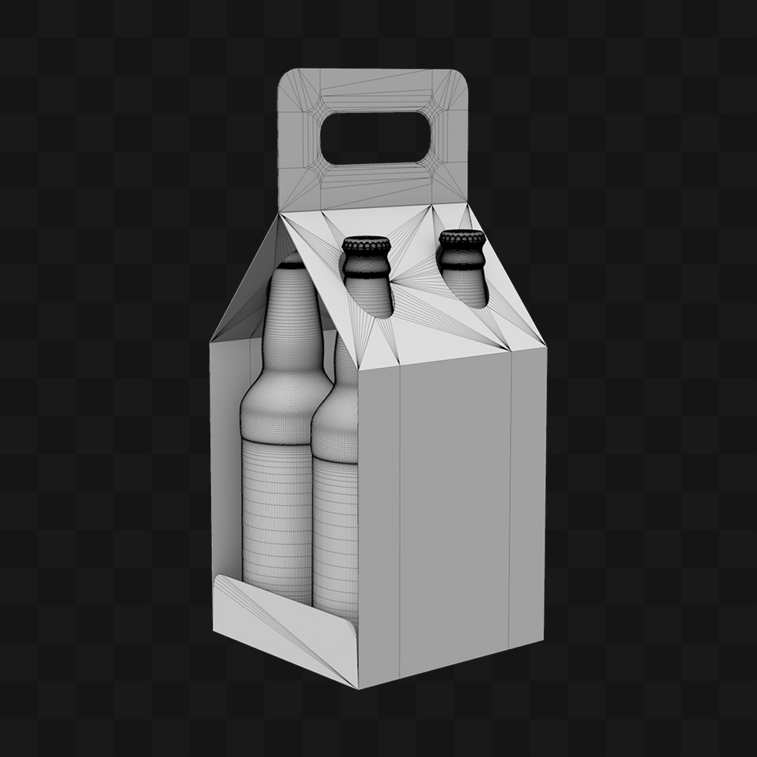 Caixa de Bebidas - Modelo 3D