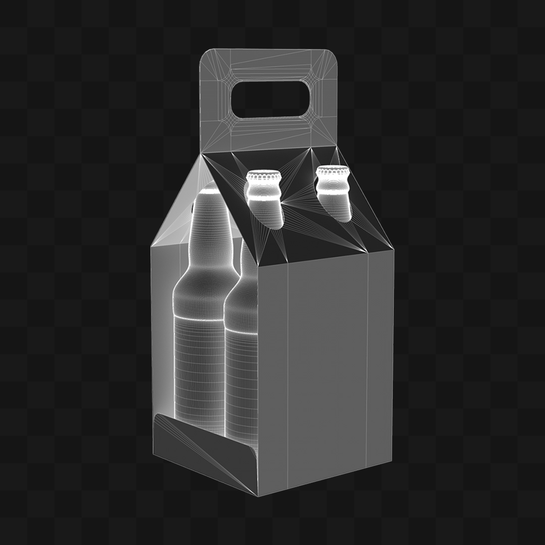 Caixa de Bebidas - Modelo 3D