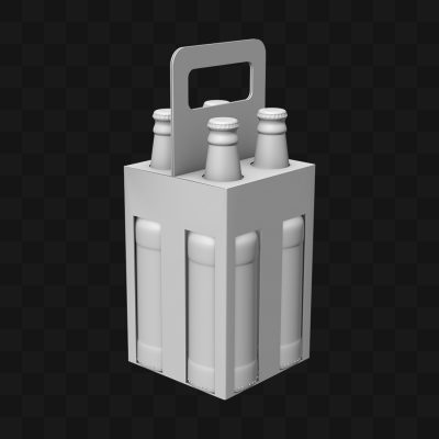 Caixa de Bebidas - Modelo 3D